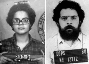 Prezidente brazileiru rua: Dilma Rousseff (karuk) no Lula da Silva (loos). Rua ne’e mai husi Partidu Traballadór ne’ebé hanesan no sira na’in rua tama prizaun tanba sira-nia atividade polítika ne’ebé kontra ditadura militár.