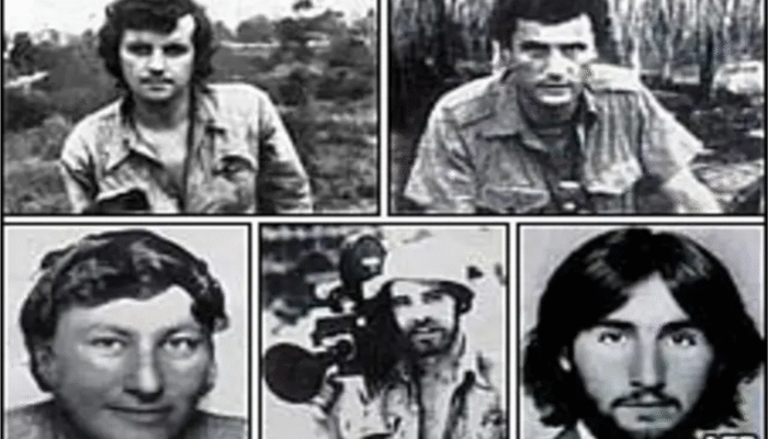 Indonézia invade Timor 1975—Balibo bolu, Jornalista hatan