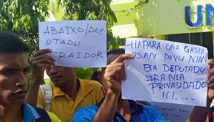Akadémika no sosiedade sivil sei demo boot atu rejeita sosa kareta PN