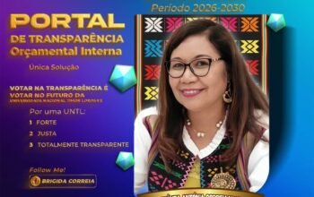Brígida Correia kandidata ba Reitora UNTL perióde 2026-2031