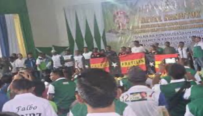 CNRT sobu baze massa FRETILIN iha Bobonaro