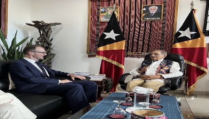 Vizita husi Embaixadór Reinu Unidu ba Timor-Leste Dominic Jermey