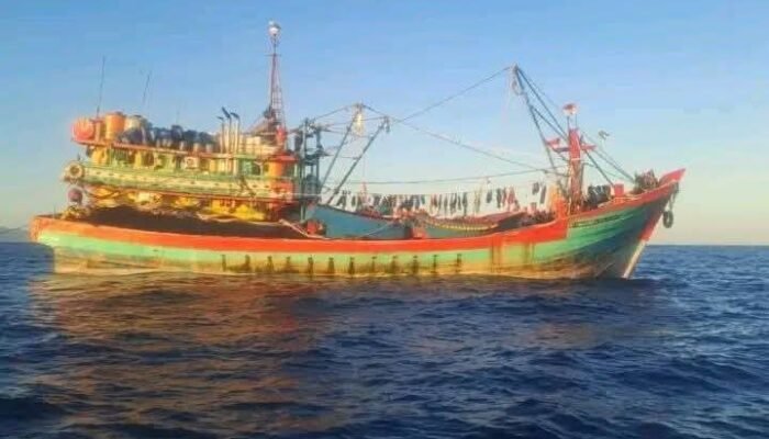 UPM Menangkap Nelayan Ilegal di Pantai Selatan Timor-Leste